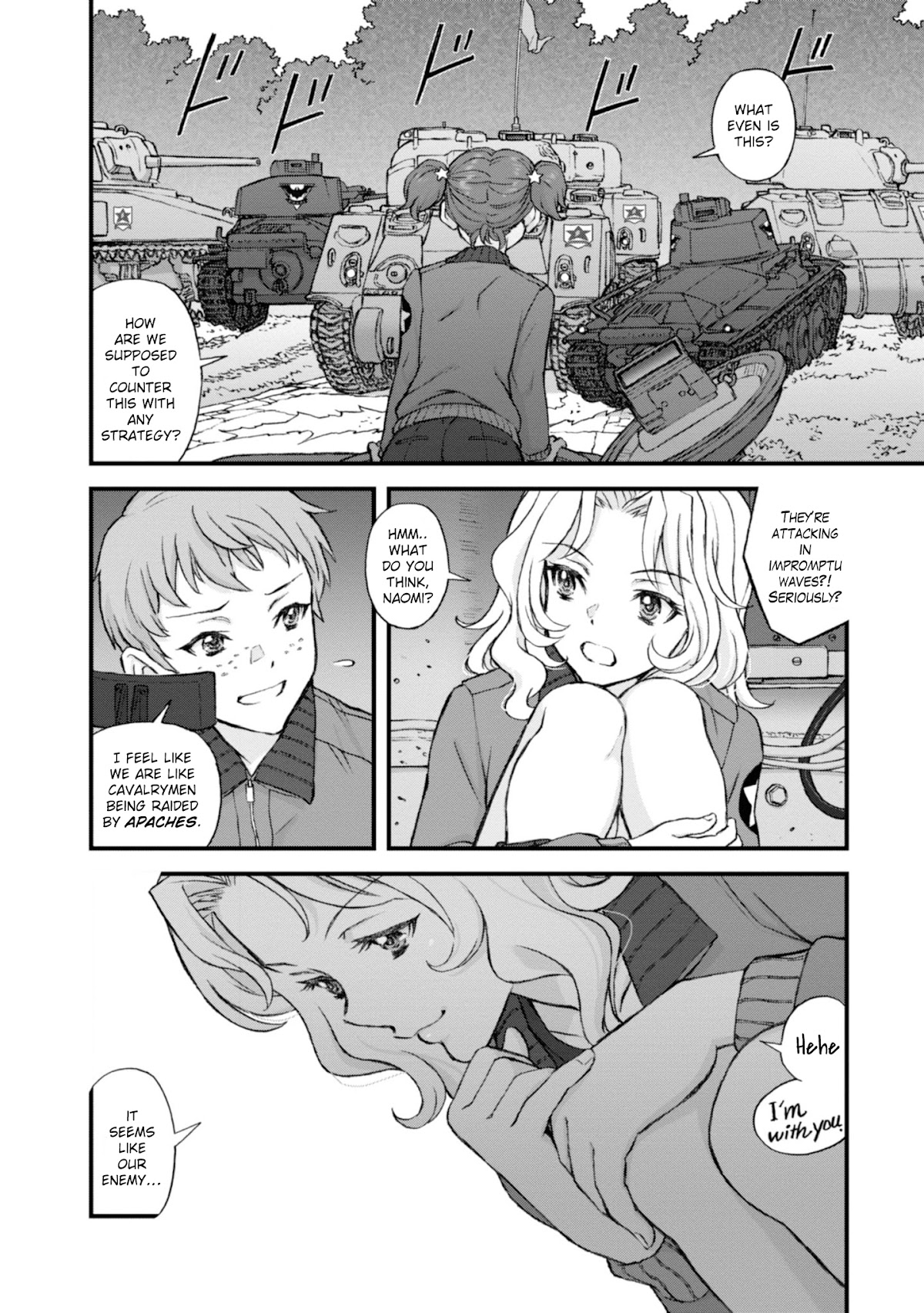 GIRLS und PANZER - The Fir Tree and the Iron-Winged Witch chapter 13 page 11