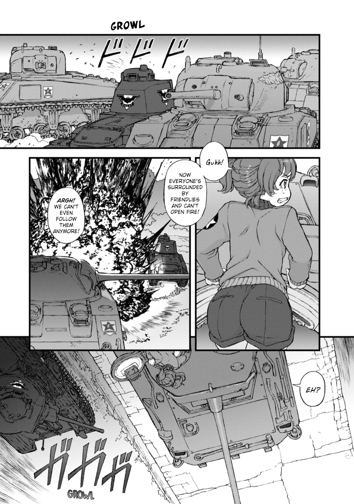 GIRLS und PANZER - The Fir Tree and the Iron-Winged Witch chapter 13 page 8