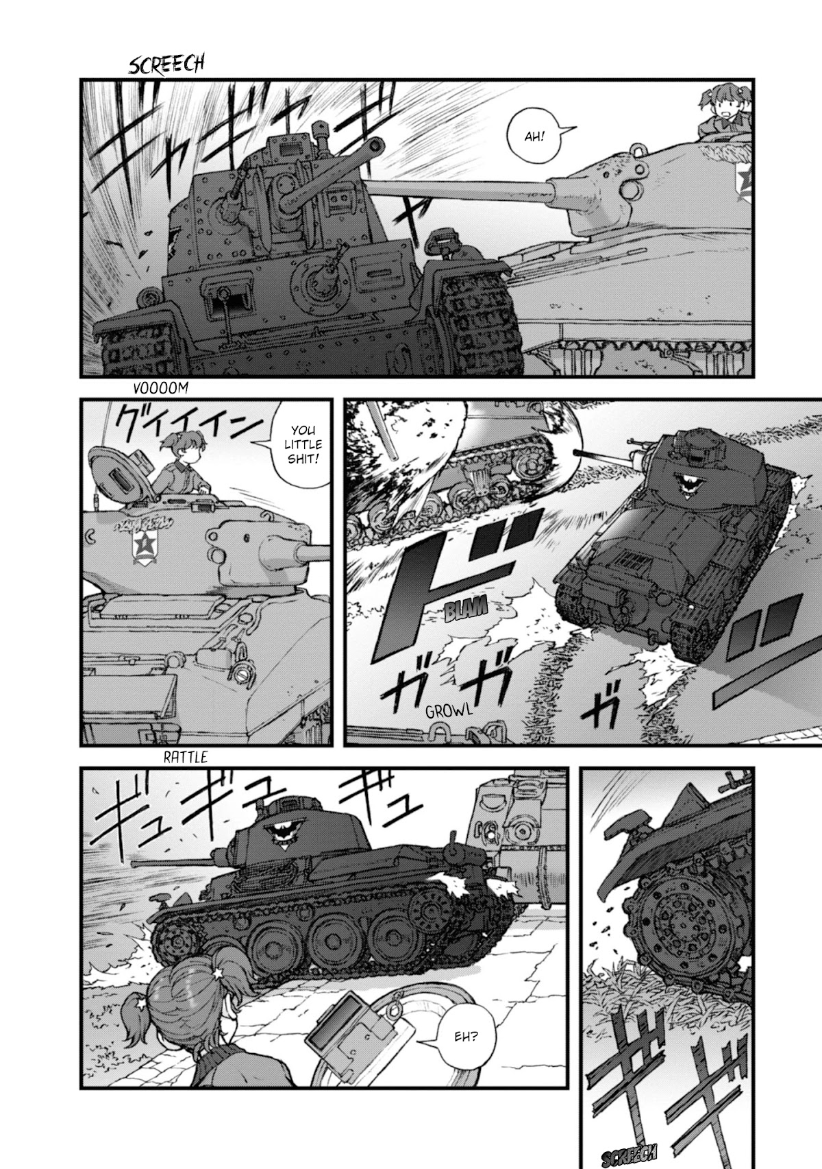 GIRLS und PANZER - The Fir Tree and the Iron-Winged Witch chapter 13 page 9