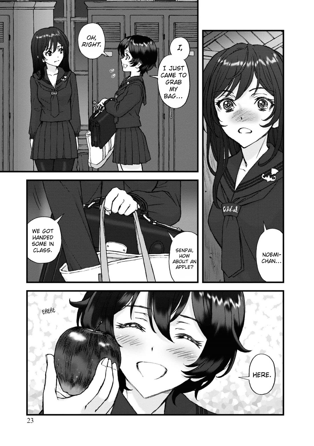 GIRLS und PANZER - The Fir Tree and the Iron-Winged Witch chapter 14 page 24