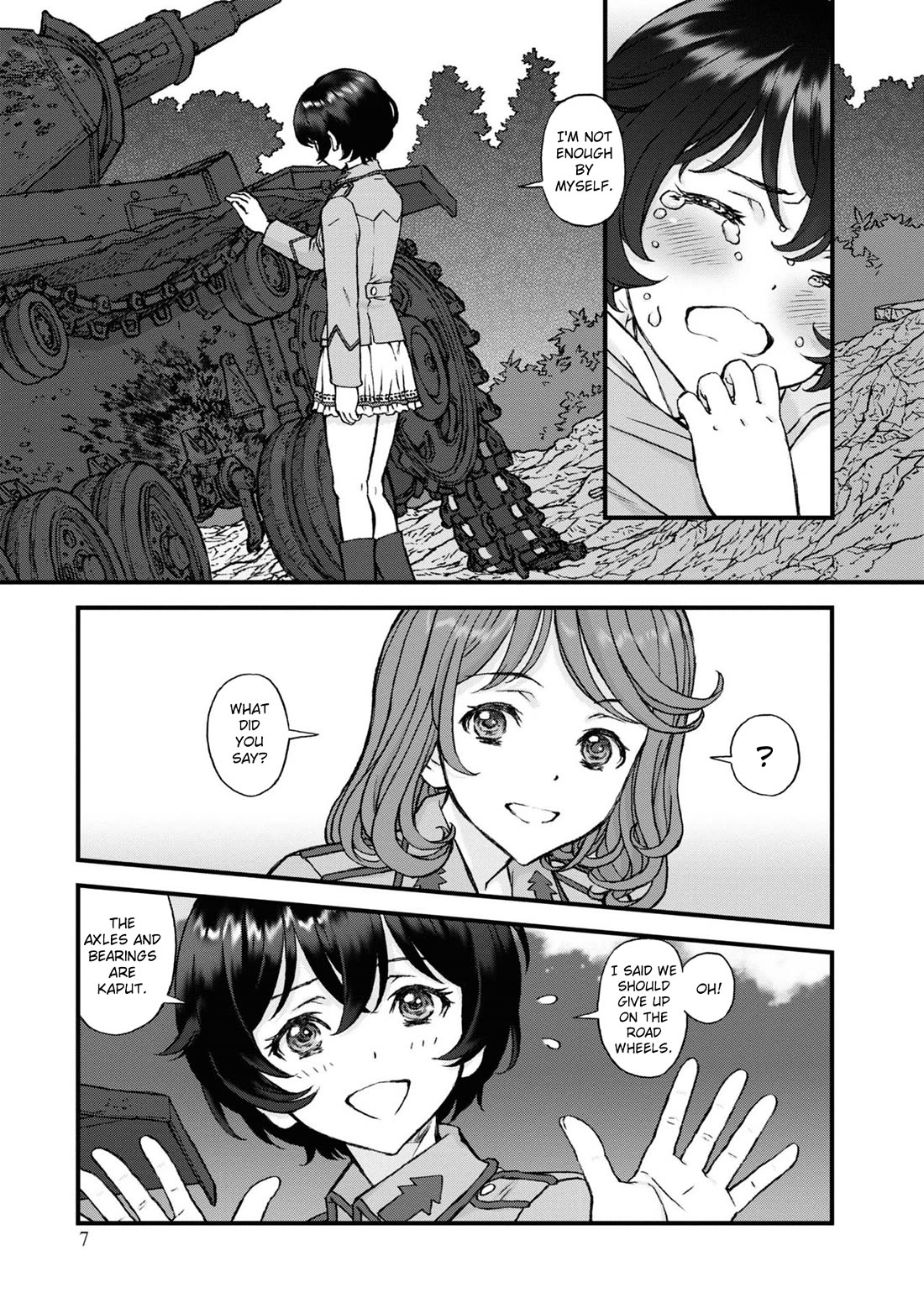 GIRLS und PANZER - The Fir Tree and the Iron-Winged Witch chapter 14 page 8