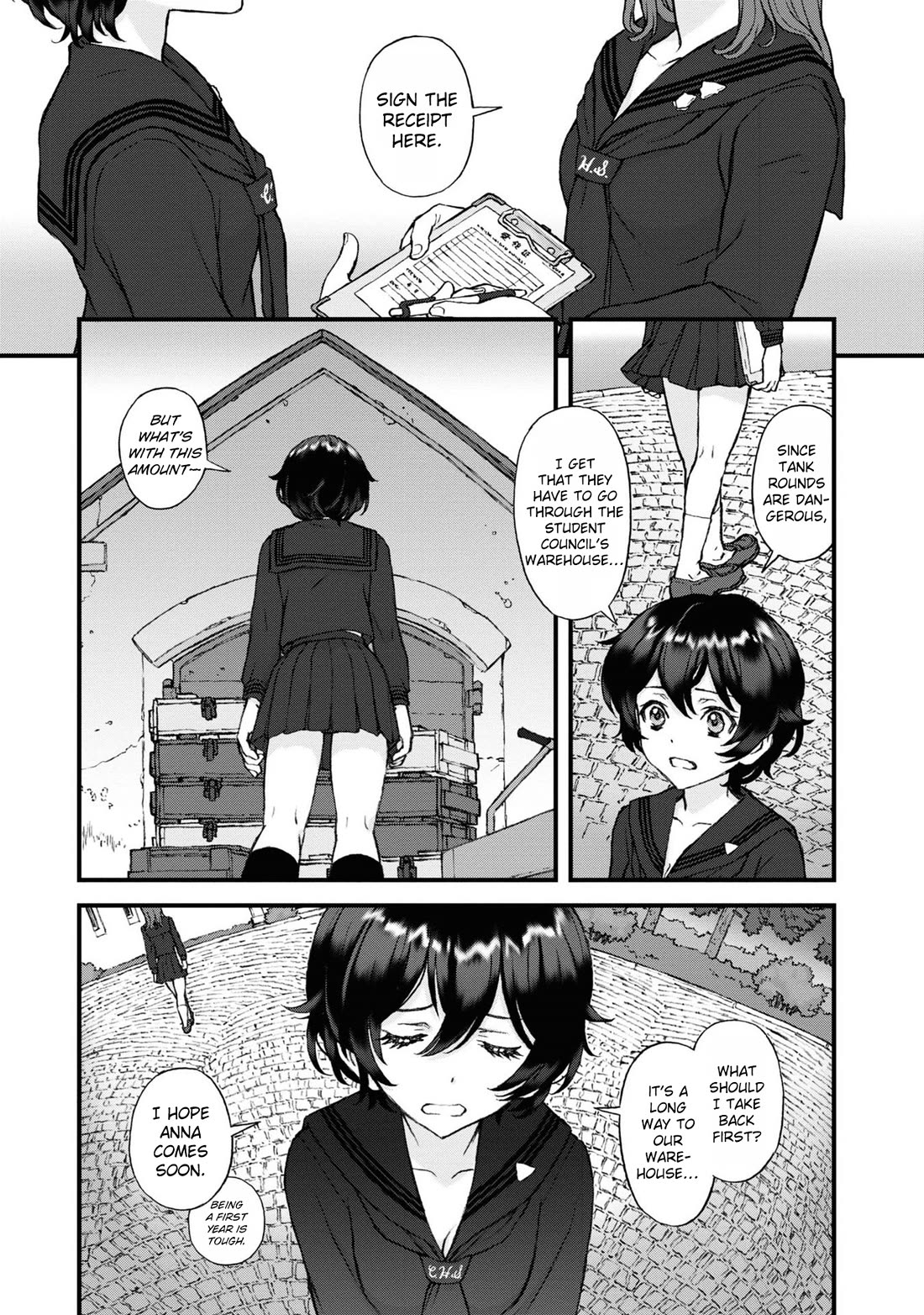 GIRLS und PANZER - The Fir Tree and the Iron-Winged Witch chapter 15 page 10