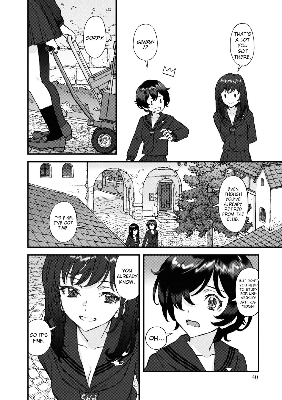 GIRLS und PANZER - The Fir Tree and the Iron-Winged Witch chapter 15 page 11