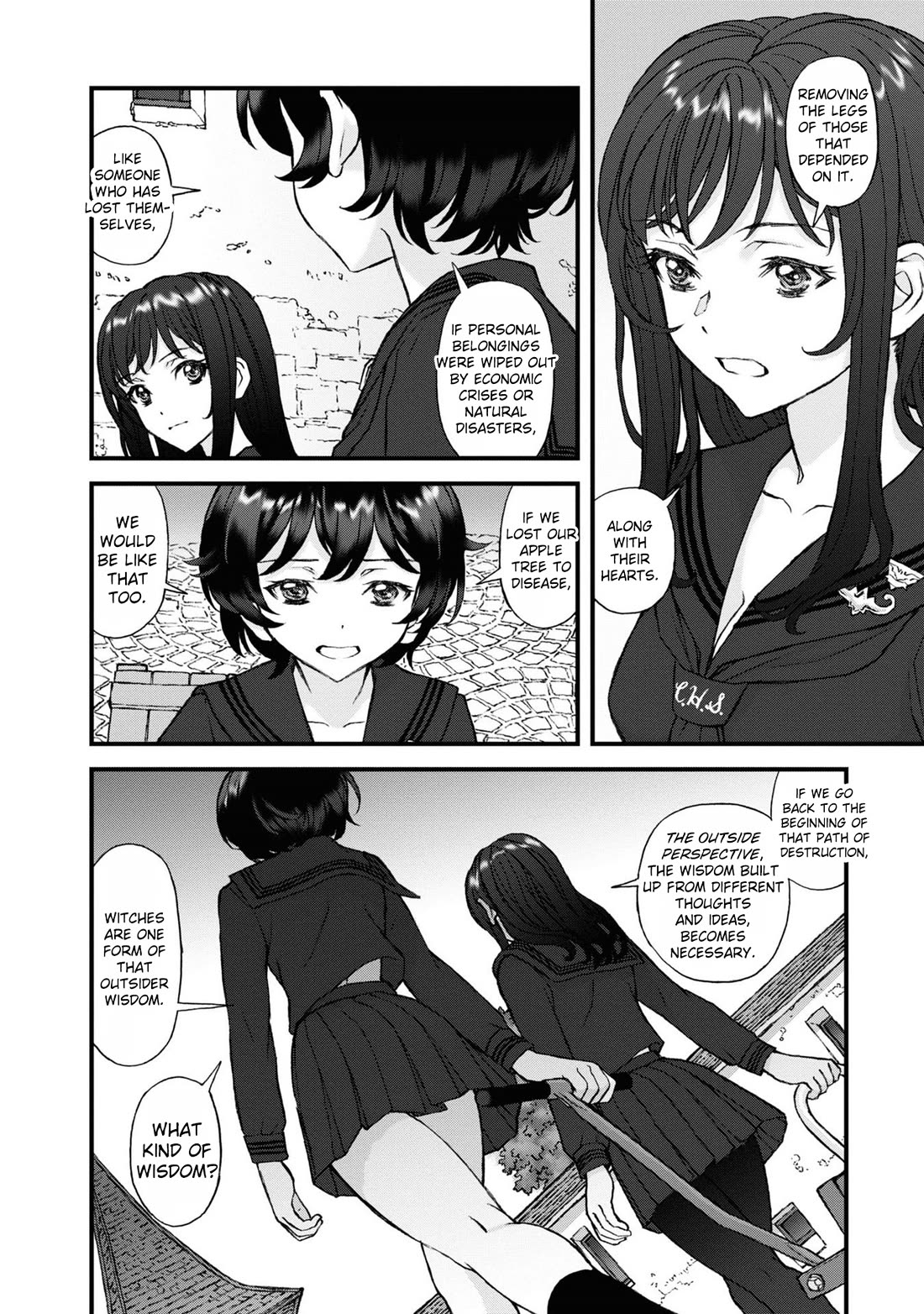 GIRLS und PANZER - The Fir Tree and the Iron-Winged Witch chapter 15 page 15