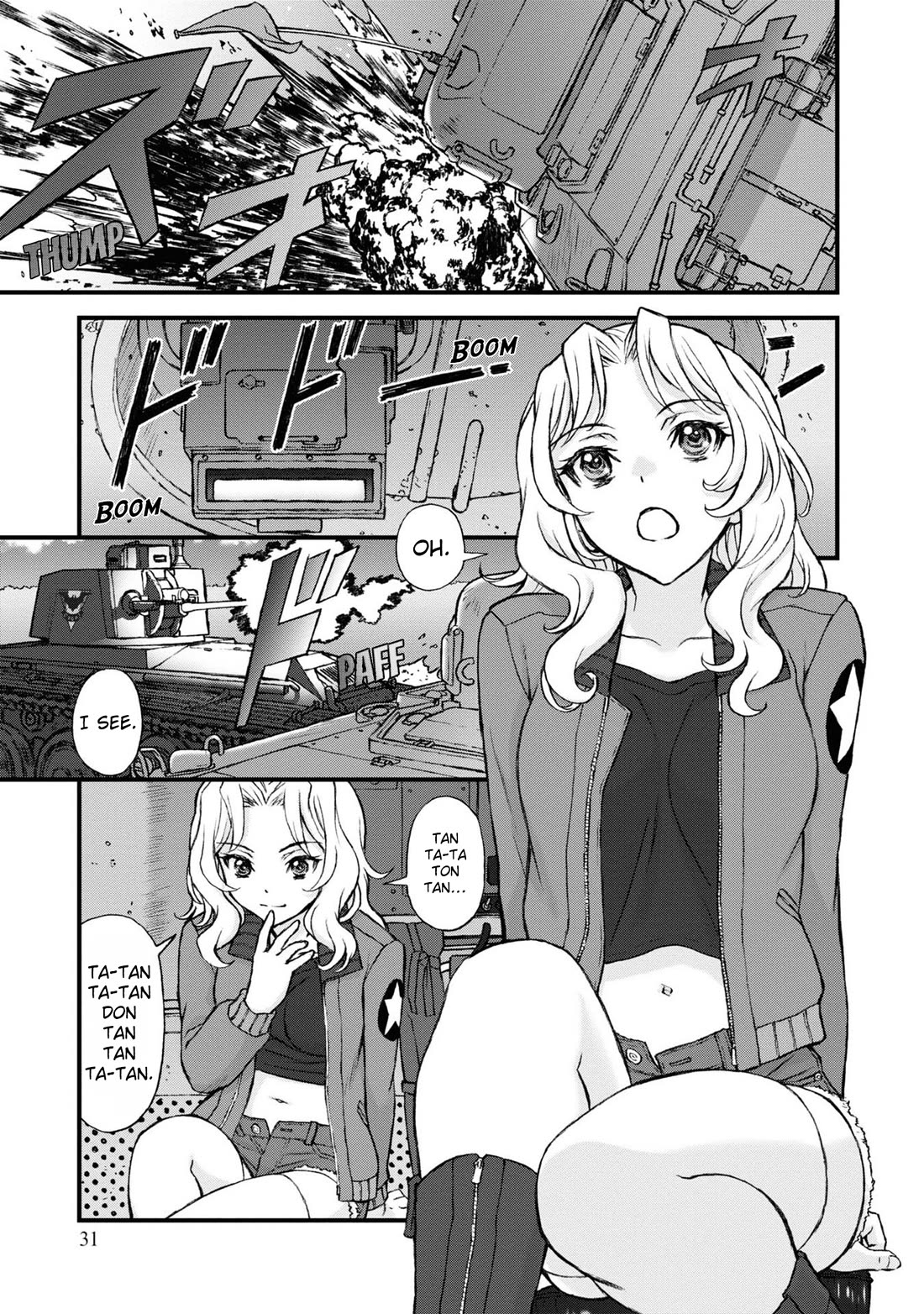 GIRLS und PANZER - The Fir Tree and the Iron-Winged Witch chapter 15 page 2