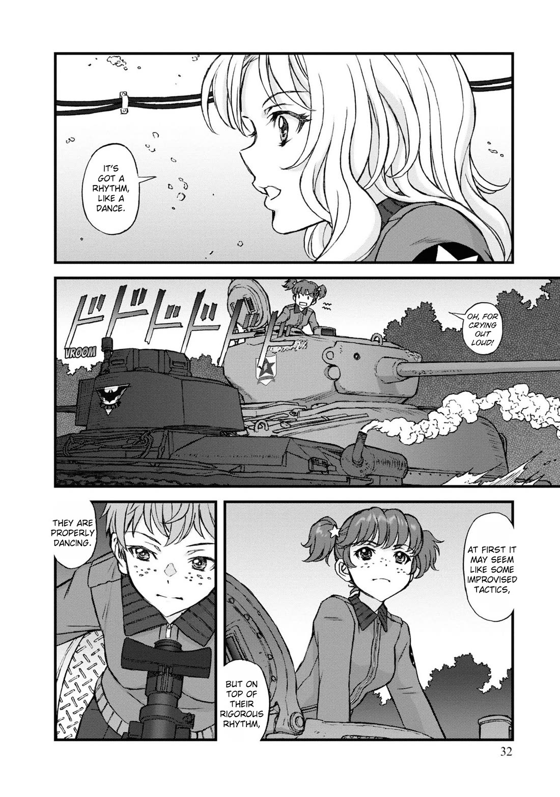 GIRLS und PANZER - The Fir Tree and the Iron-Winged Witch chapter 15 page 3