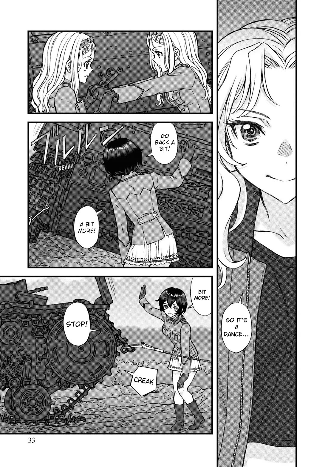 GIRLS und PANZER - The Fir Tree and the Iron-Winged Witch chapter 15 page 4