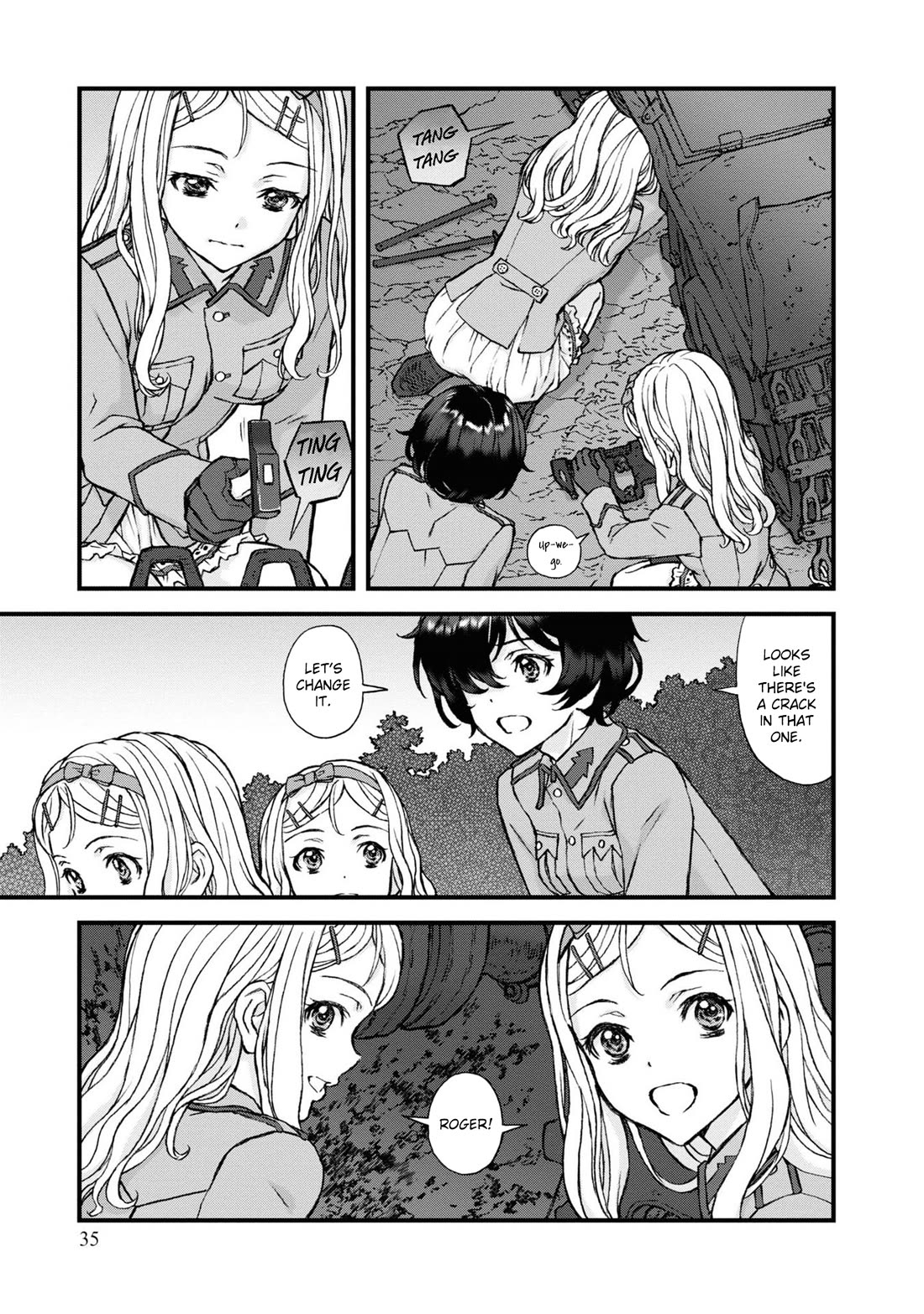 GIRLS und PANZER - The Fir Tree and the Iron-Winged Witch chapter 15 page 6