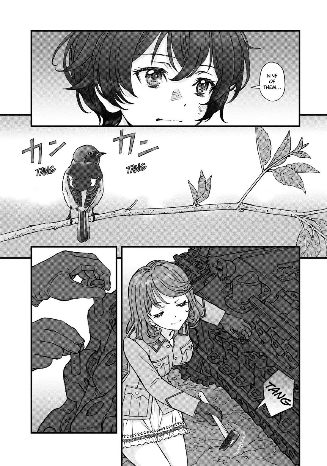 GIRLS und PANZER - The Fir Tree and the Iron-Winged Witch chapter 15 page 7