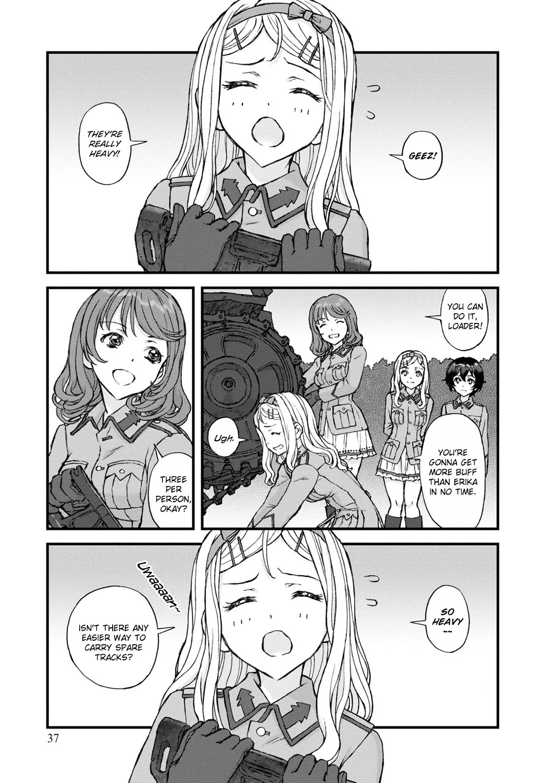 GIRLS und PANZER - The Fir Tree and the Iron-Winged Witch chapter 15 page 8