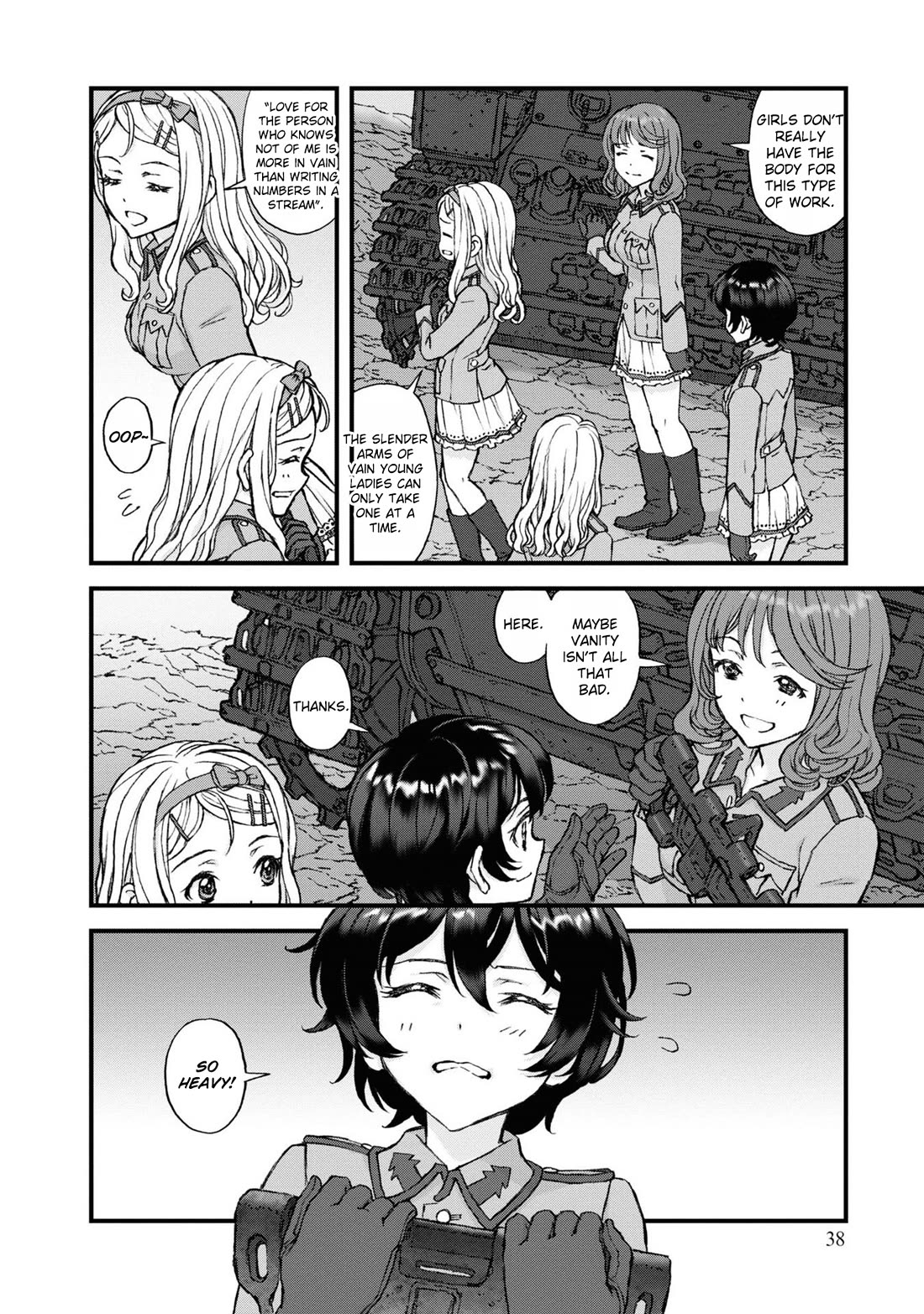 GIRLS und PANZER - The Fir Tree and the Iron-Winged Witch chapter 15 page 9