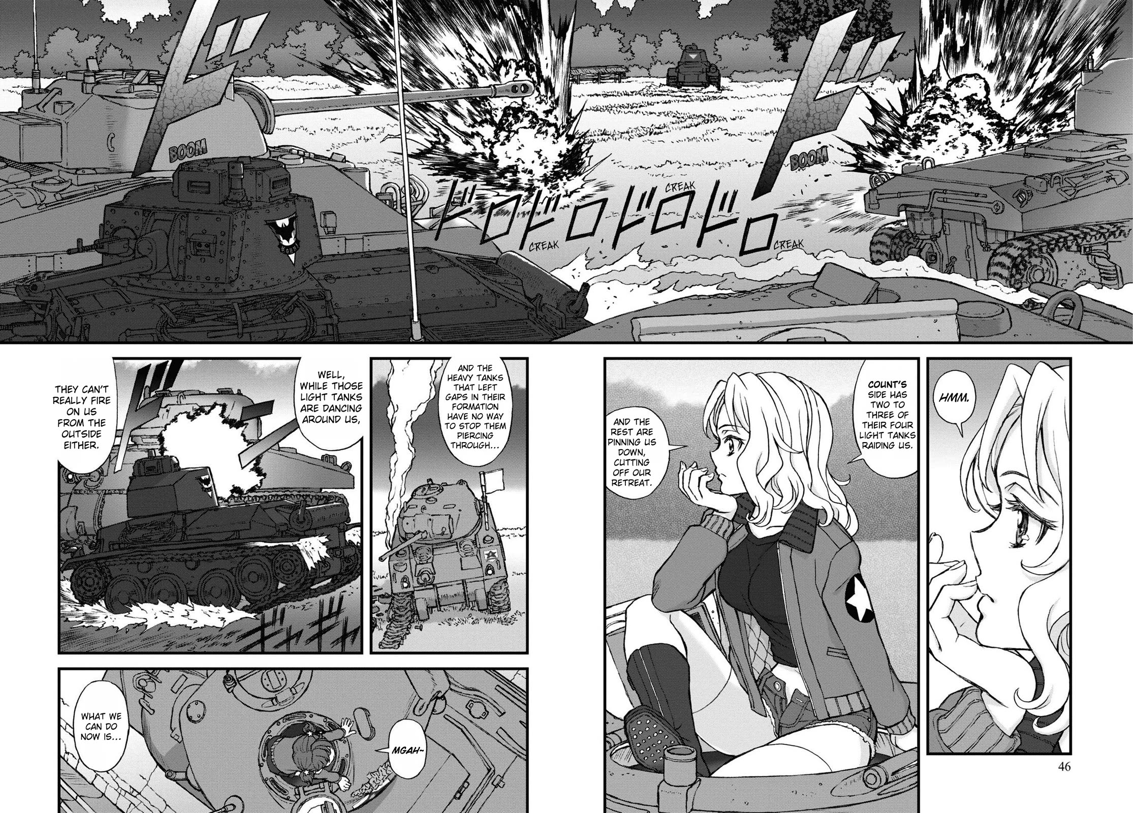 GIRLS und PANZER - The Fir Tree and the Iron-Winged Witch chapter 16 page 1