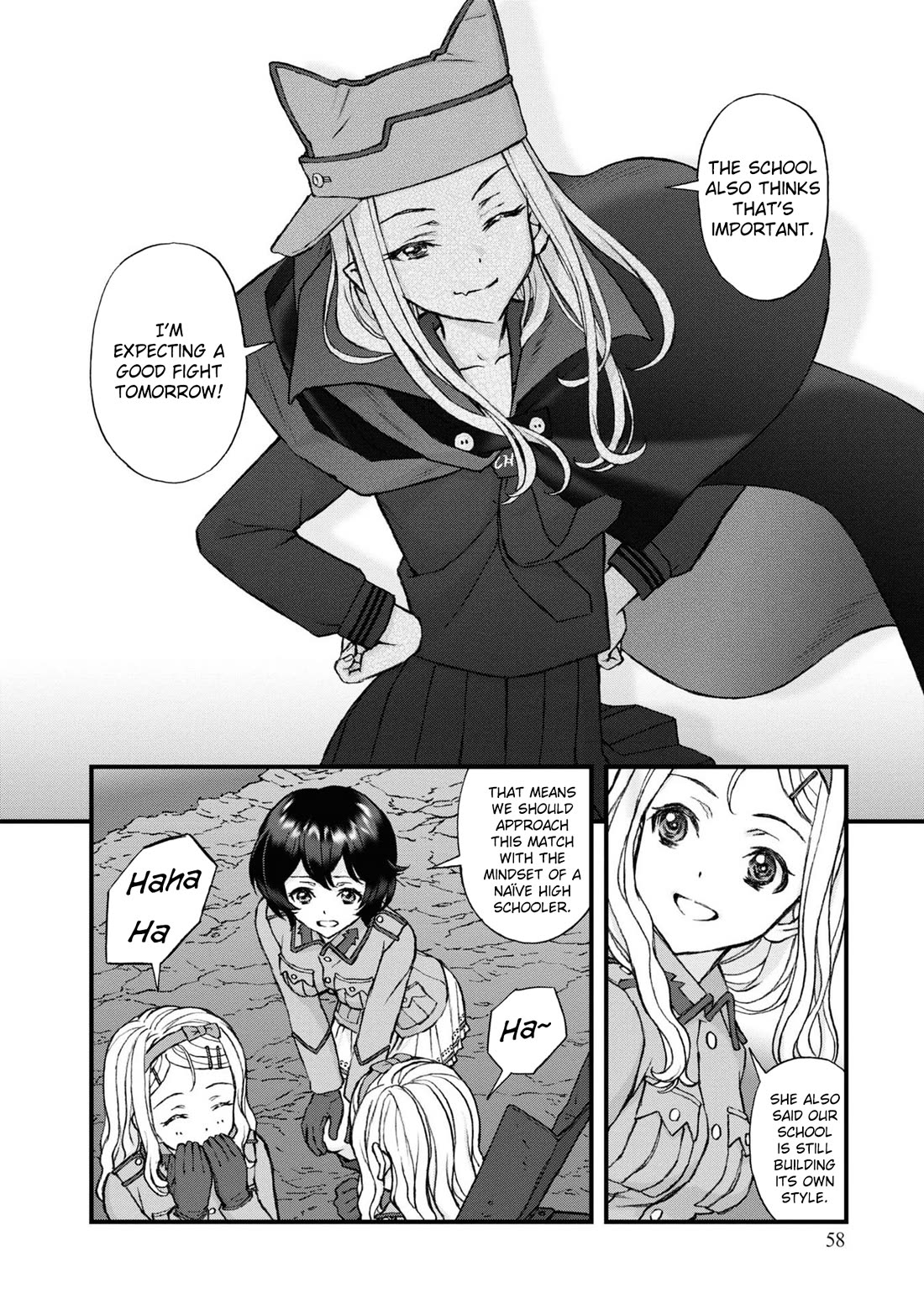 GIRLS und PANZER - The Fir Tree and the Iron-Winged Witch chapter 16 page 12