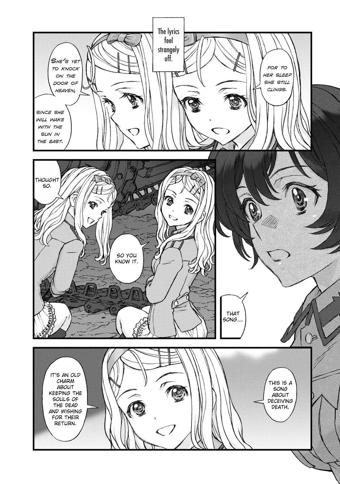 GIRLS und PANZER - The Fir Tree and the Iron-Winged Witch chapter 16 page 14