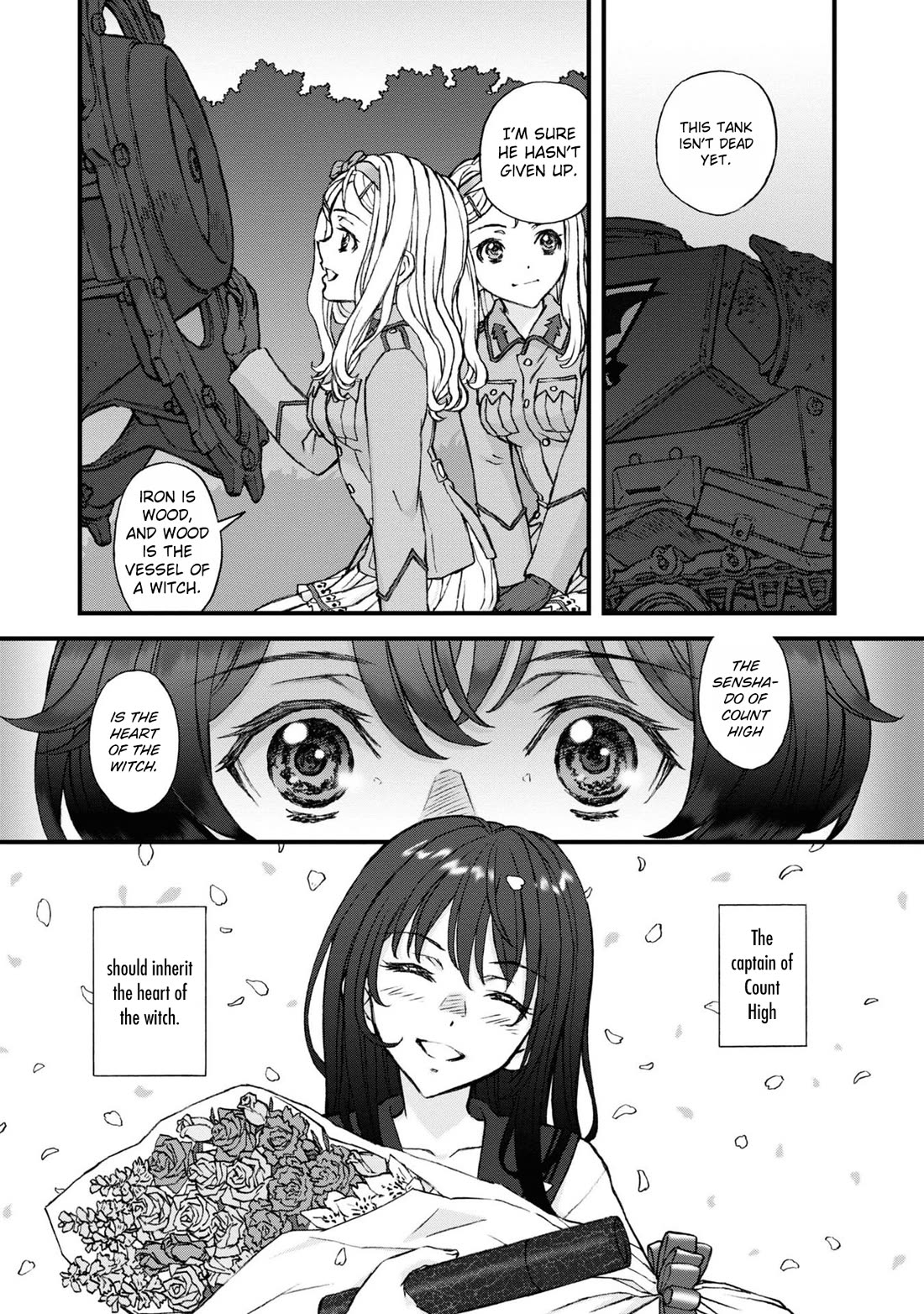 GIRLS und PANZER - The Fir Tree and the Iron-Winged Witch chapter 16 page 15