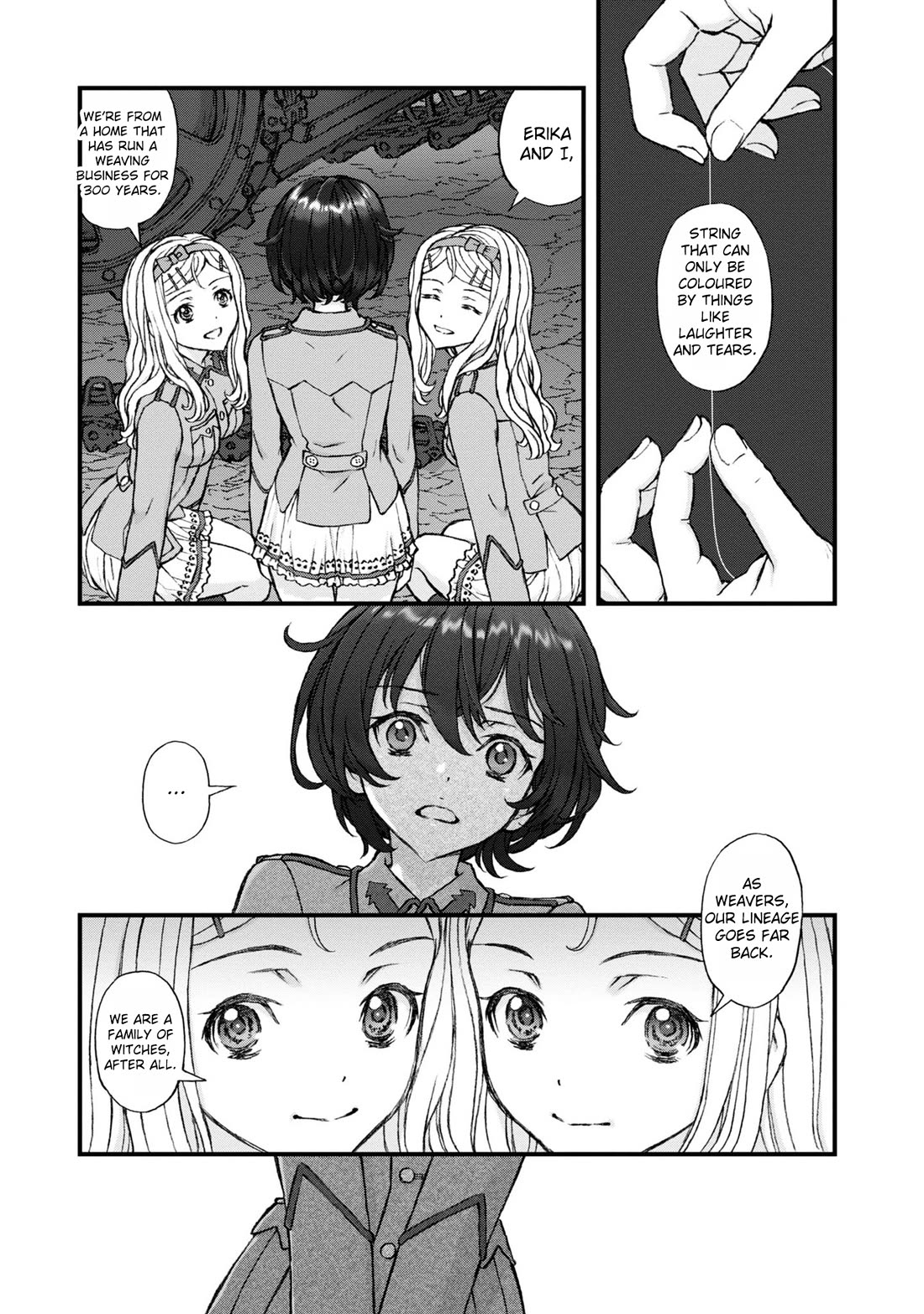 GIRLS und PANZER - The Fir Tree and the Iron-Winged Witch chapter 16 page 17