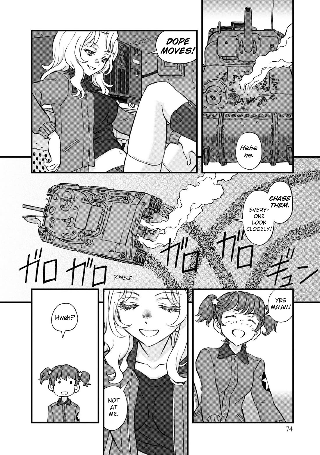 GIRLS und PANZER - The Fir Tree and the Iron-Winged Witch chapter 17 page 10