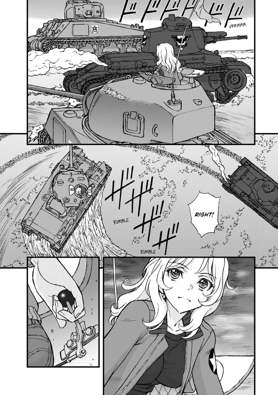 GIRLS und PANZER - The Fir Tree and the Iron-Winged Witch chapter 17 page 5