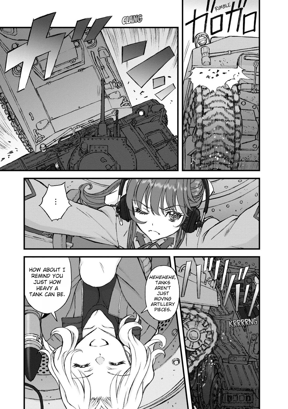 GIRLS und PANZER - The Fir Tree and the Iron-Winged Witch chapter 18 page 11