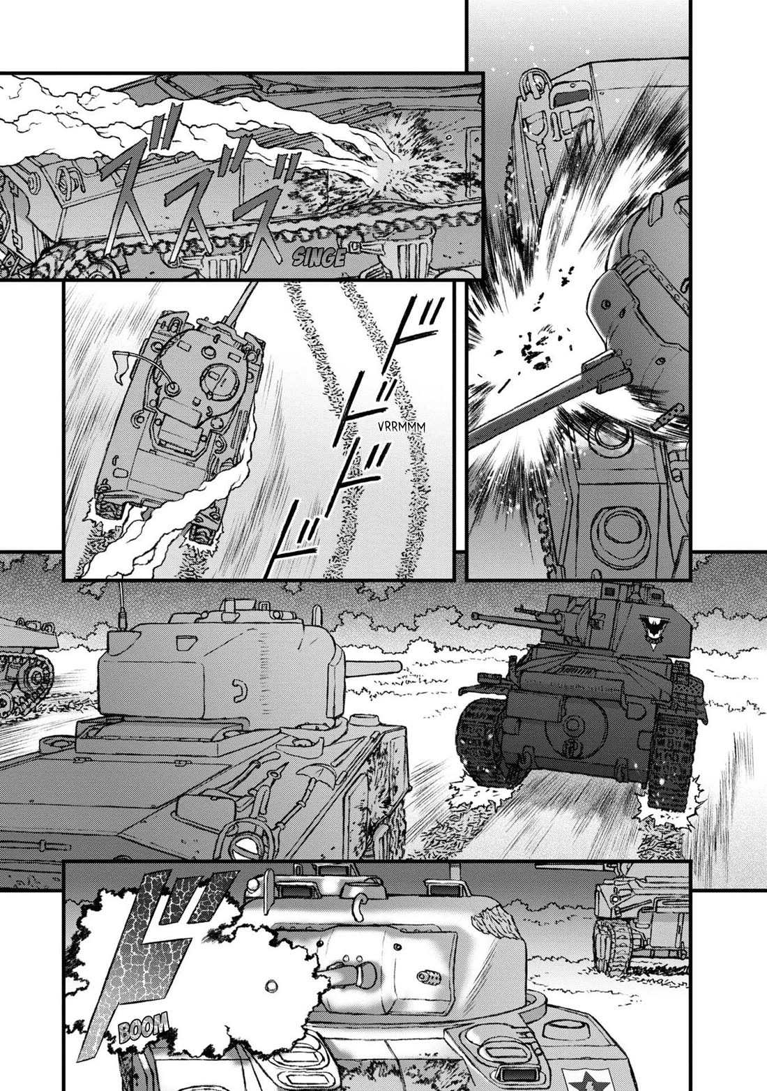 GIRLS und PANZER - The Fir Tree and the Iron-Winged Witch chapter 18 page 3