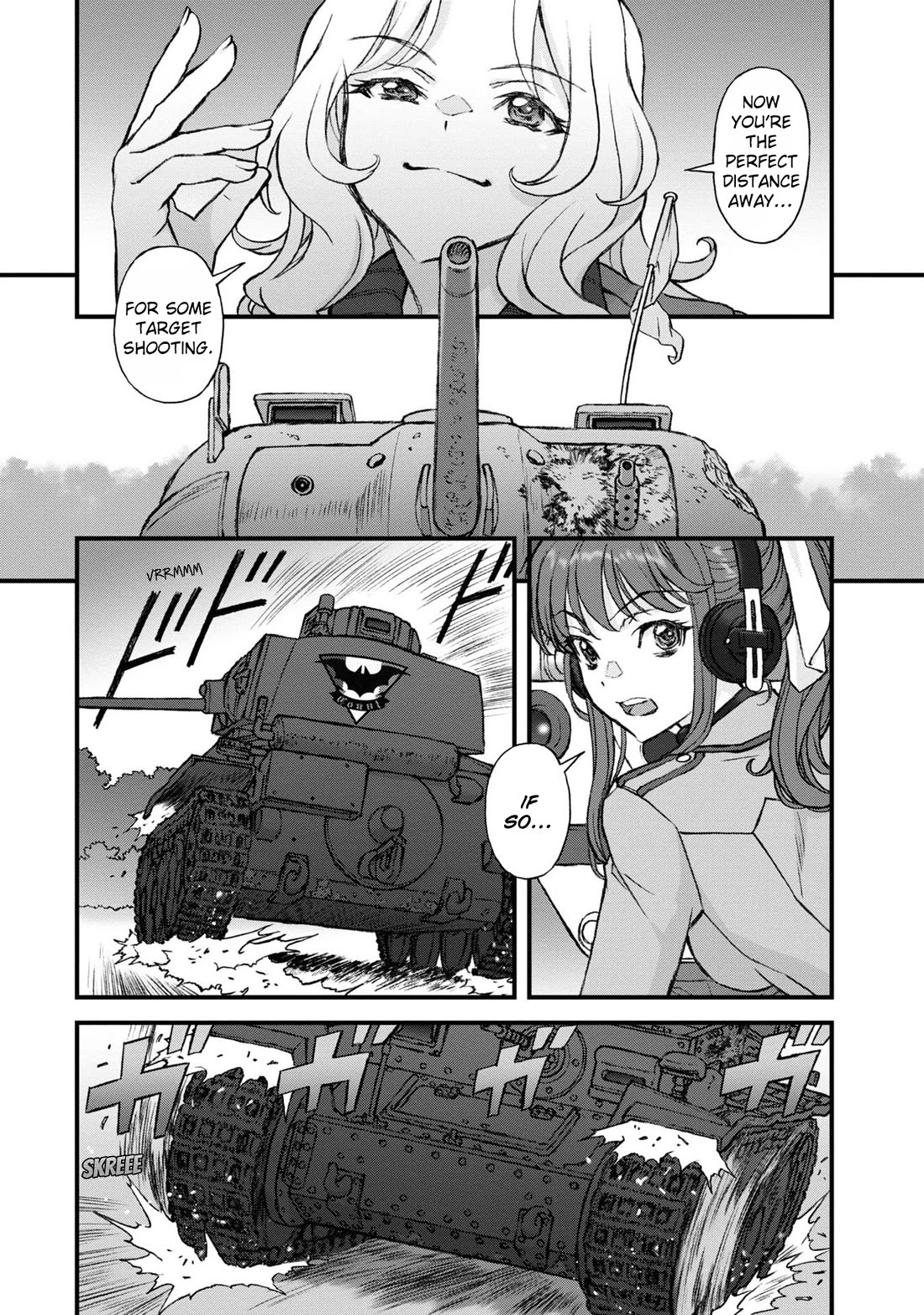 GIRLS und PANZER - The Fir Tree and the Iron-Winged Witch chapter 18 page 7