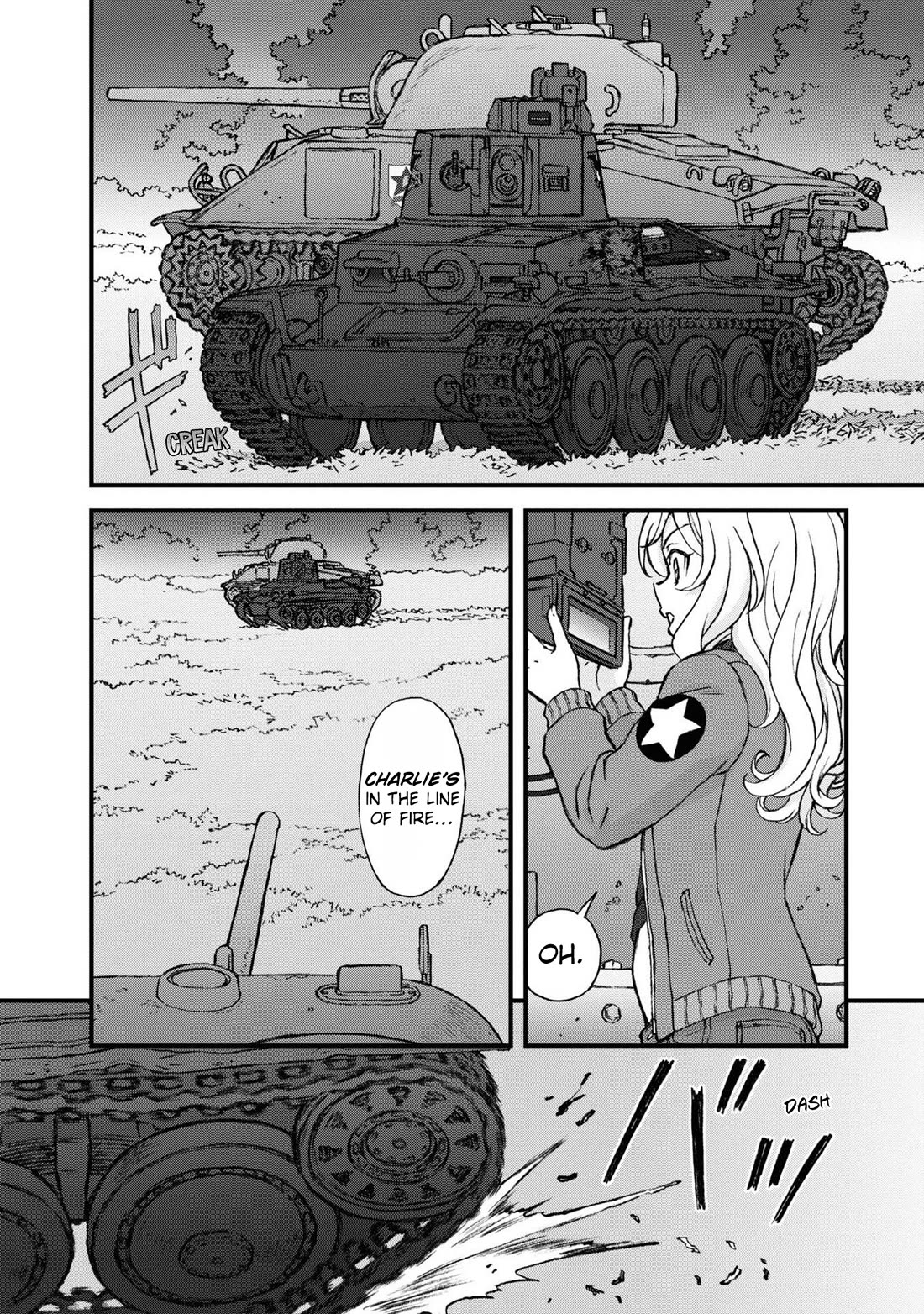 GIRLS und PANZER - The Fir Tree and the Iron-Winged Witch chapter 18 page 8