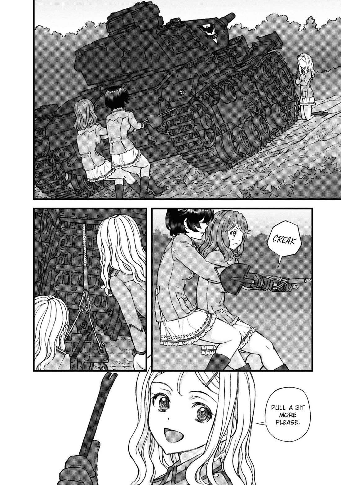 GIRLS und PANZER - The Fir Tree and the Iron-Winged Witch chapter 19 page 1