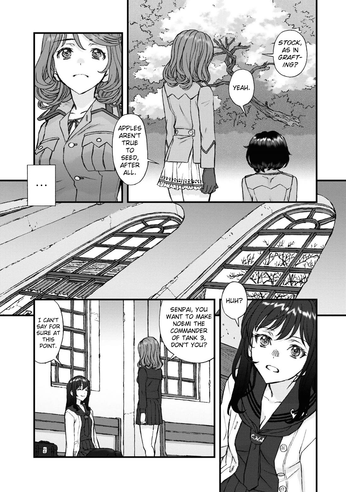 GIRLS und PANZER - The Fir Tree and the Iron-Winged Witch chapter 19 page 13