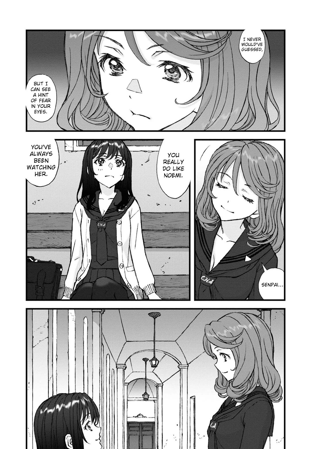 GIRLS und PANZER - The Fir Tree and the Iron-Winged Witch chapter 19 page 14