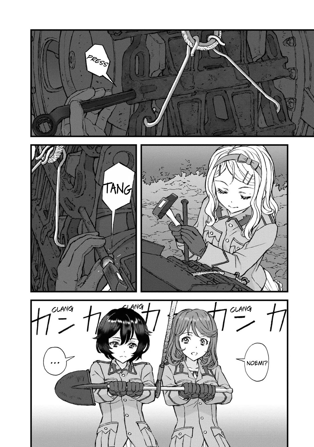 GIRLS und PANZER - The Fir Tree and the Iron-Winged Witch chapter 19 page 3