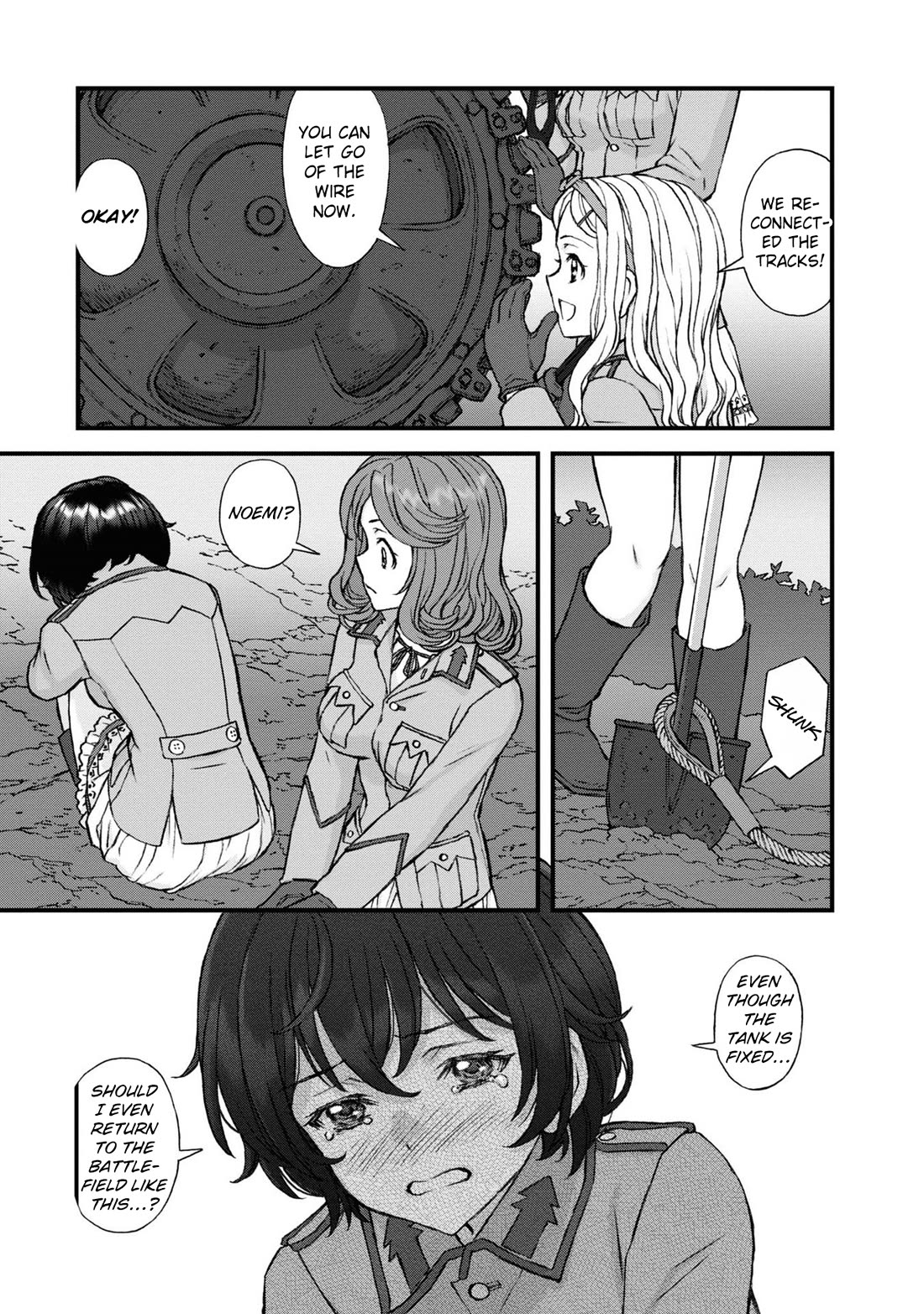 GIRLS und PANZER - The Fir Tree and the Iron-Winged Witch chapter 19 page 8