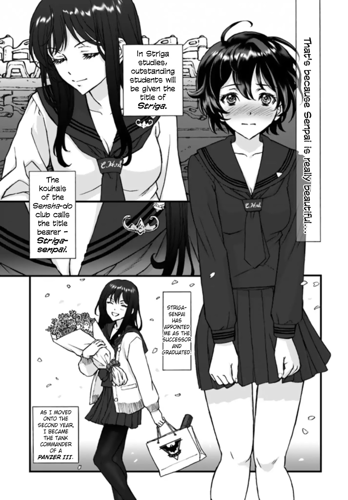 GIRLS und PANZER - The Fir Tree and the Iron-Winged Witch chapter 2 page 13