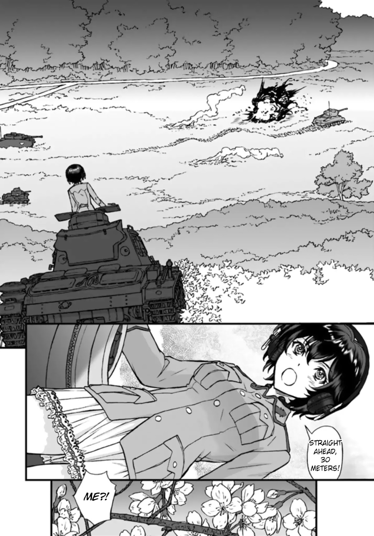 GIRLS und PANZER - The Fir Tree and the Iron-Winged Witch chapter 2 page 8