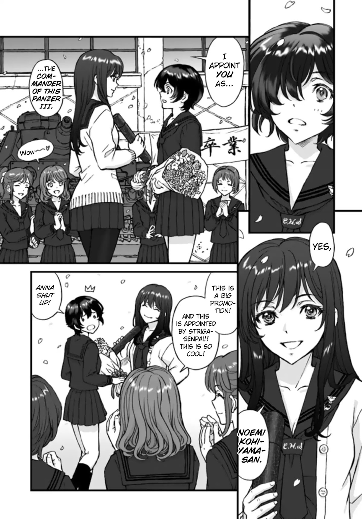 GIRLS und PANZER - The Fir Tree and the Iron-Winged Witch chapter 2 page 9