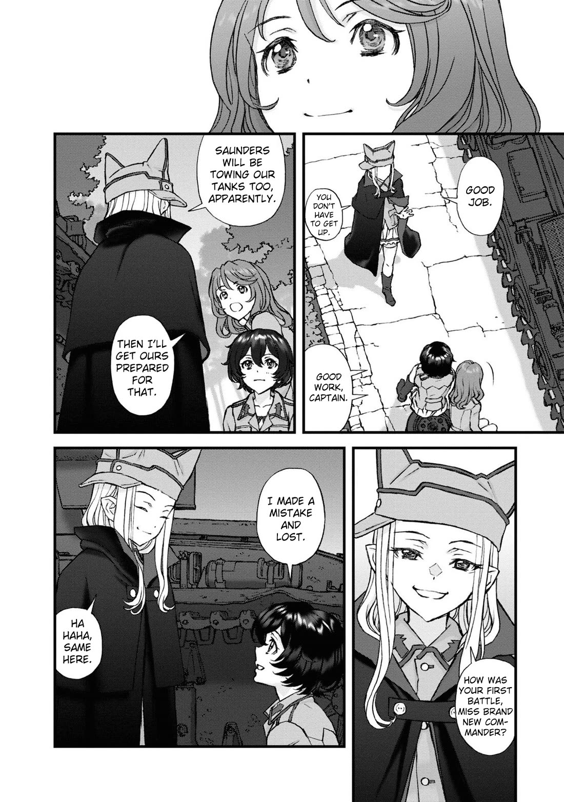 GIRLS und PANZER - The Fir Tree and the Iron-Winged Witch chapter 23 page 13