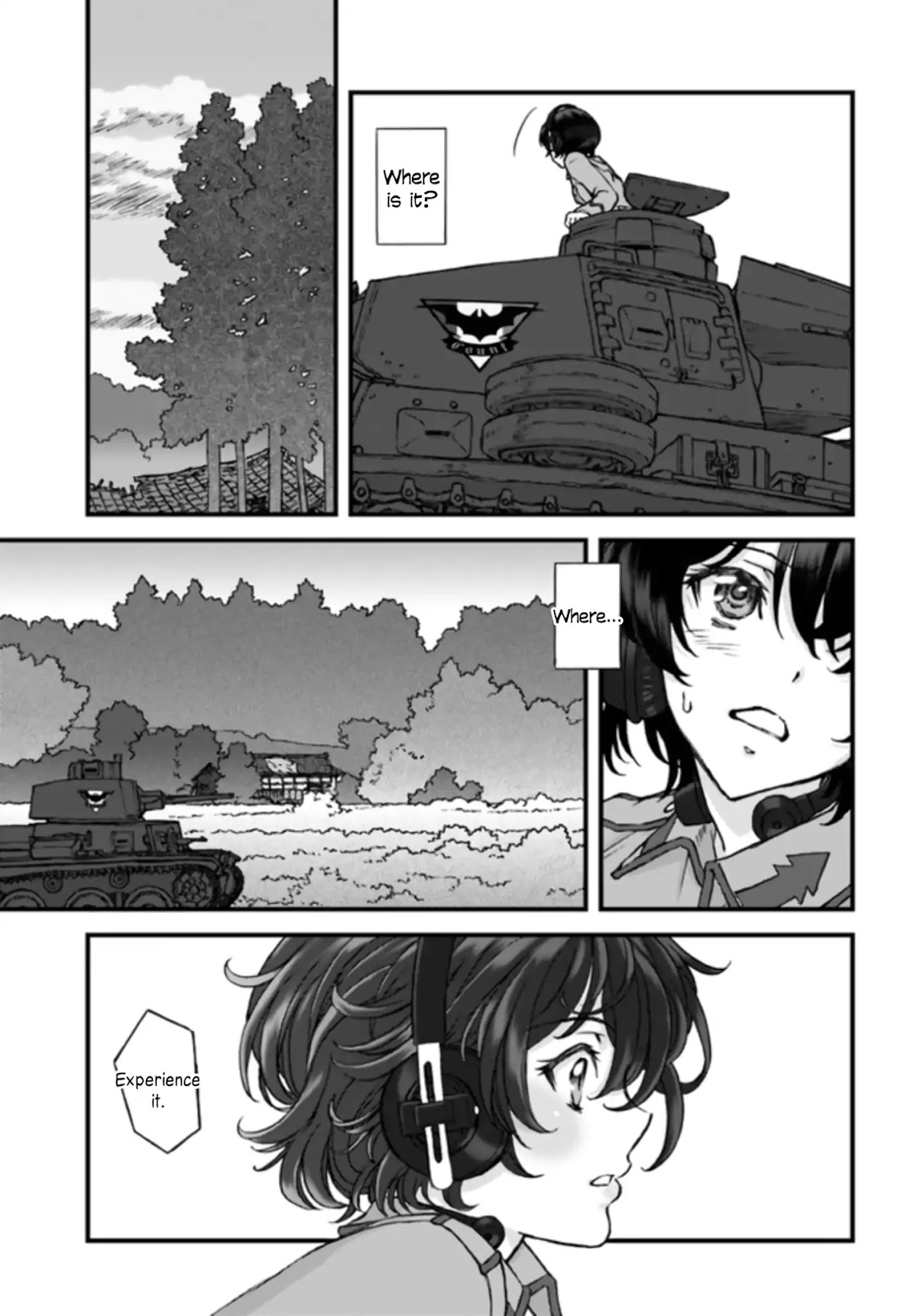 GIRLS und PANZER - The Fir Tree and the Iron-Winged Witch chapter 3 page 14