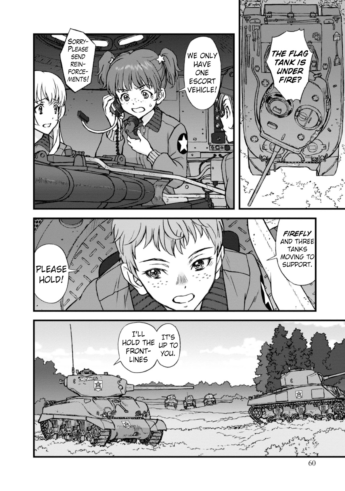 GIRLS und PANZER - The Fir Tree and the Iron-Winged Witch chapter 5 page 1