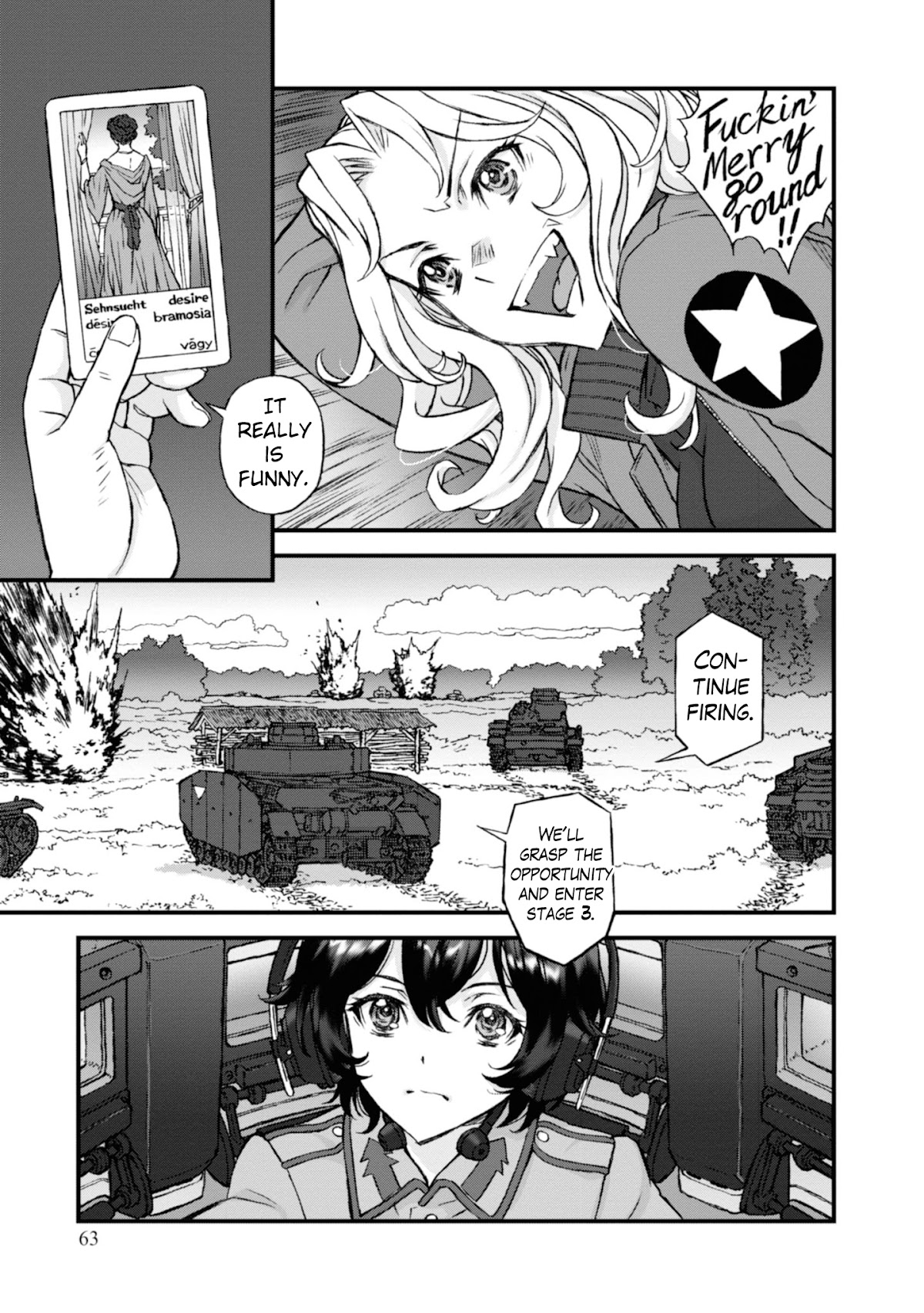 GIRLS und PANZER - The Fir Tree and the Iron-Winged Witch chapter 5 page 4