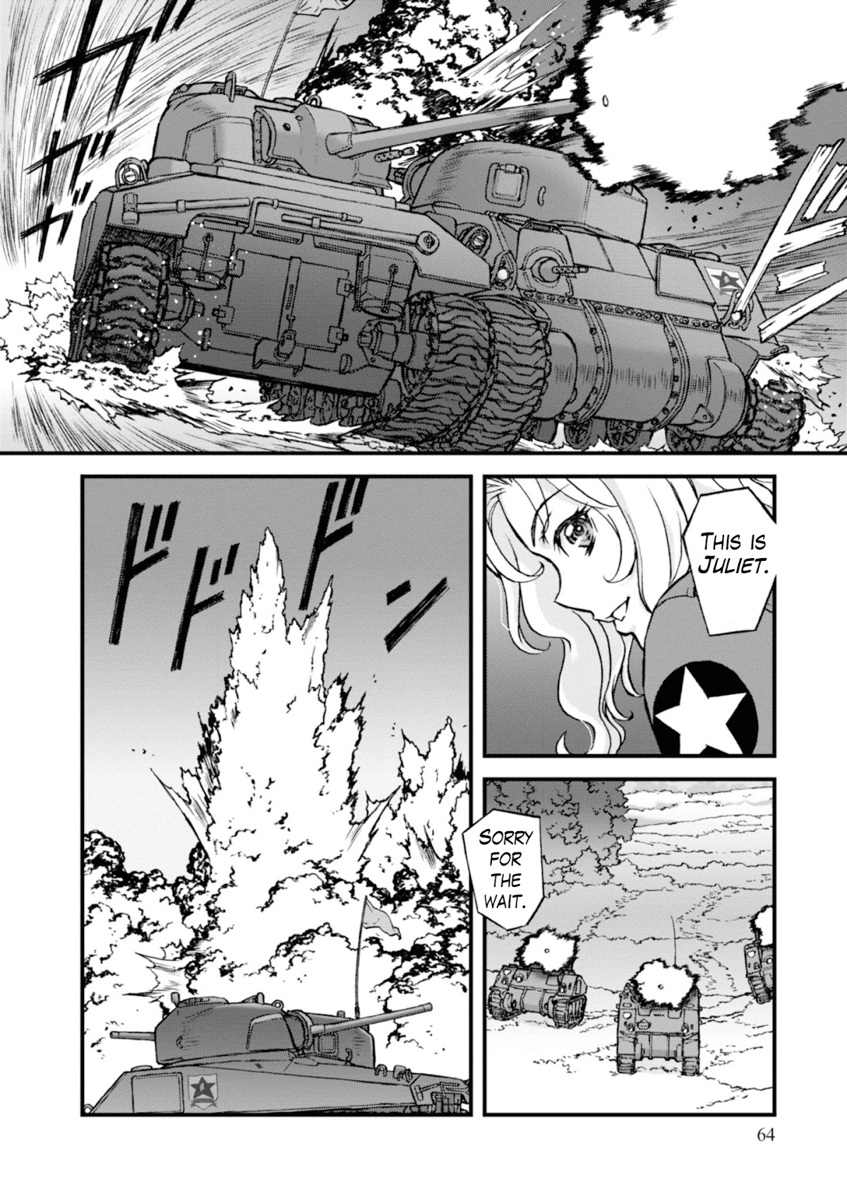 GIRLS und PANZER - The Fir Tree and the Iron-Winged Witch chapter 5 page 5