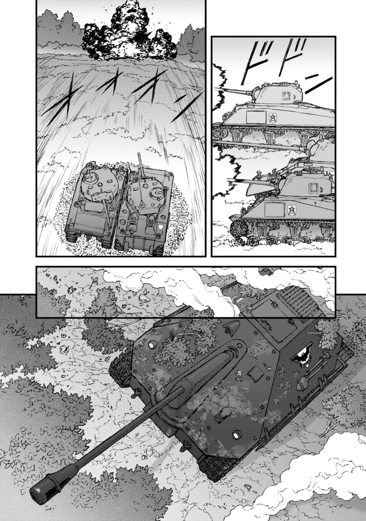 GIRLS und PANZER - The Fir Tree and the Iron-Winged Witch chapter 5 page 7