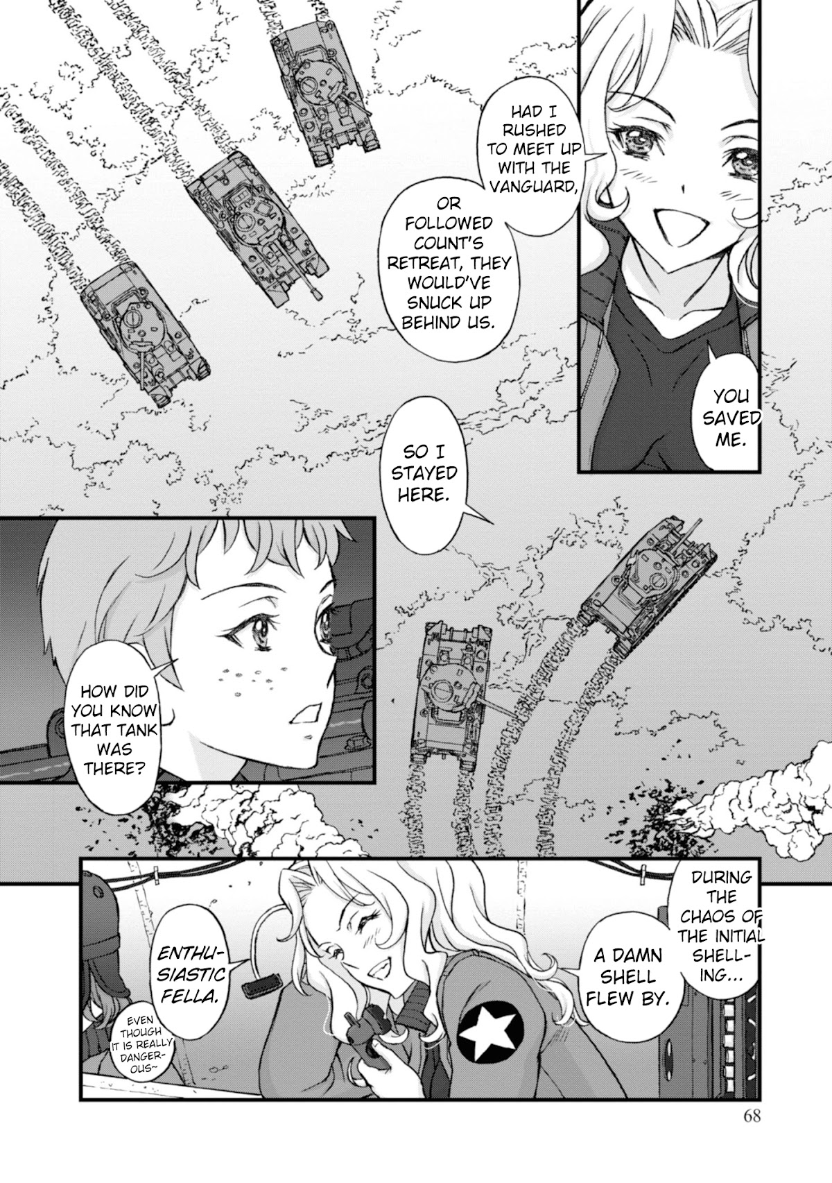 GIRLS und PANZER - The Fir Tree and the Iron-Winged Witch chapter 5 page 9