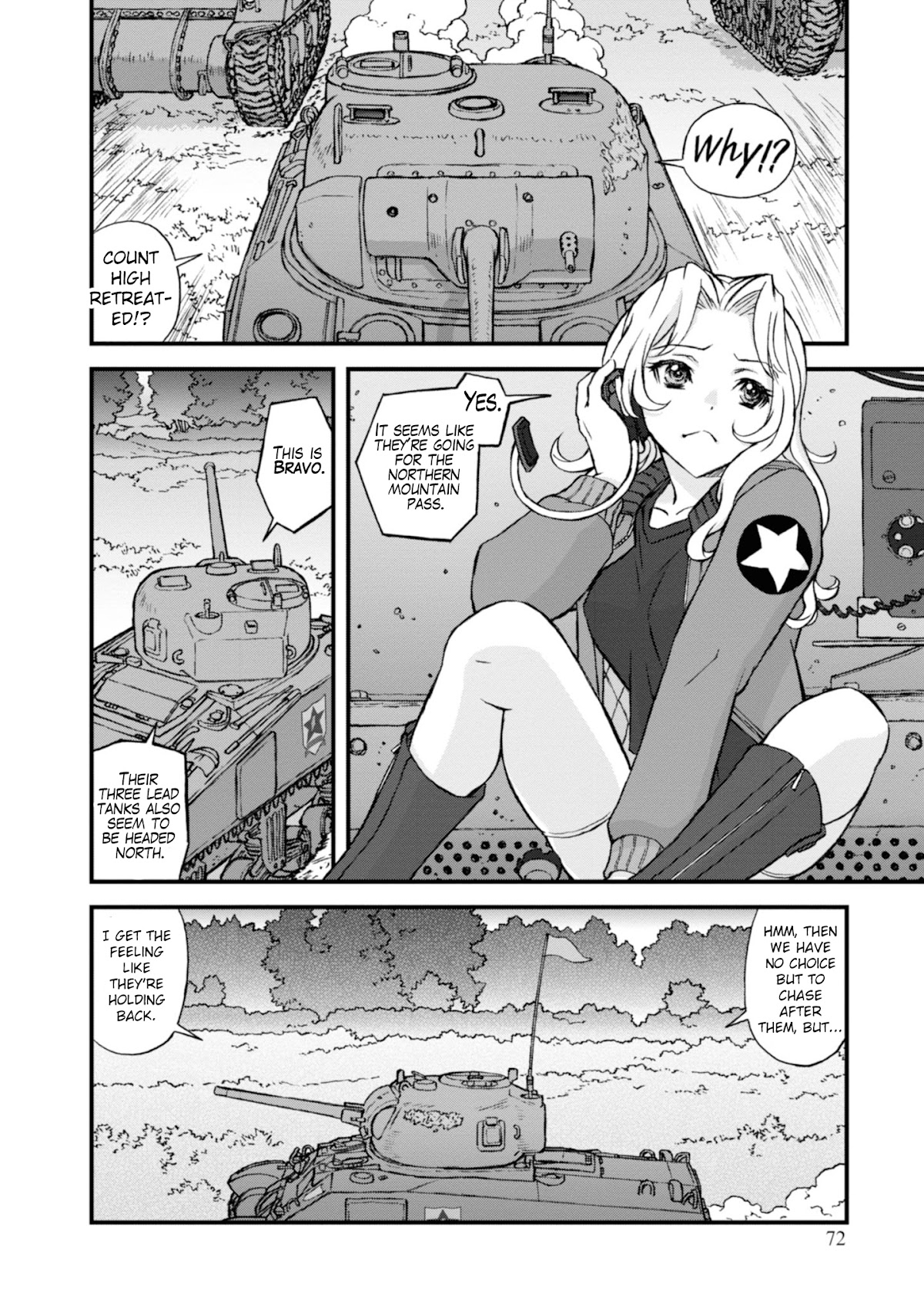 GIRLS und PANZER - The Fir Tree and the Iron-Winged Witch chapter 6 page 1