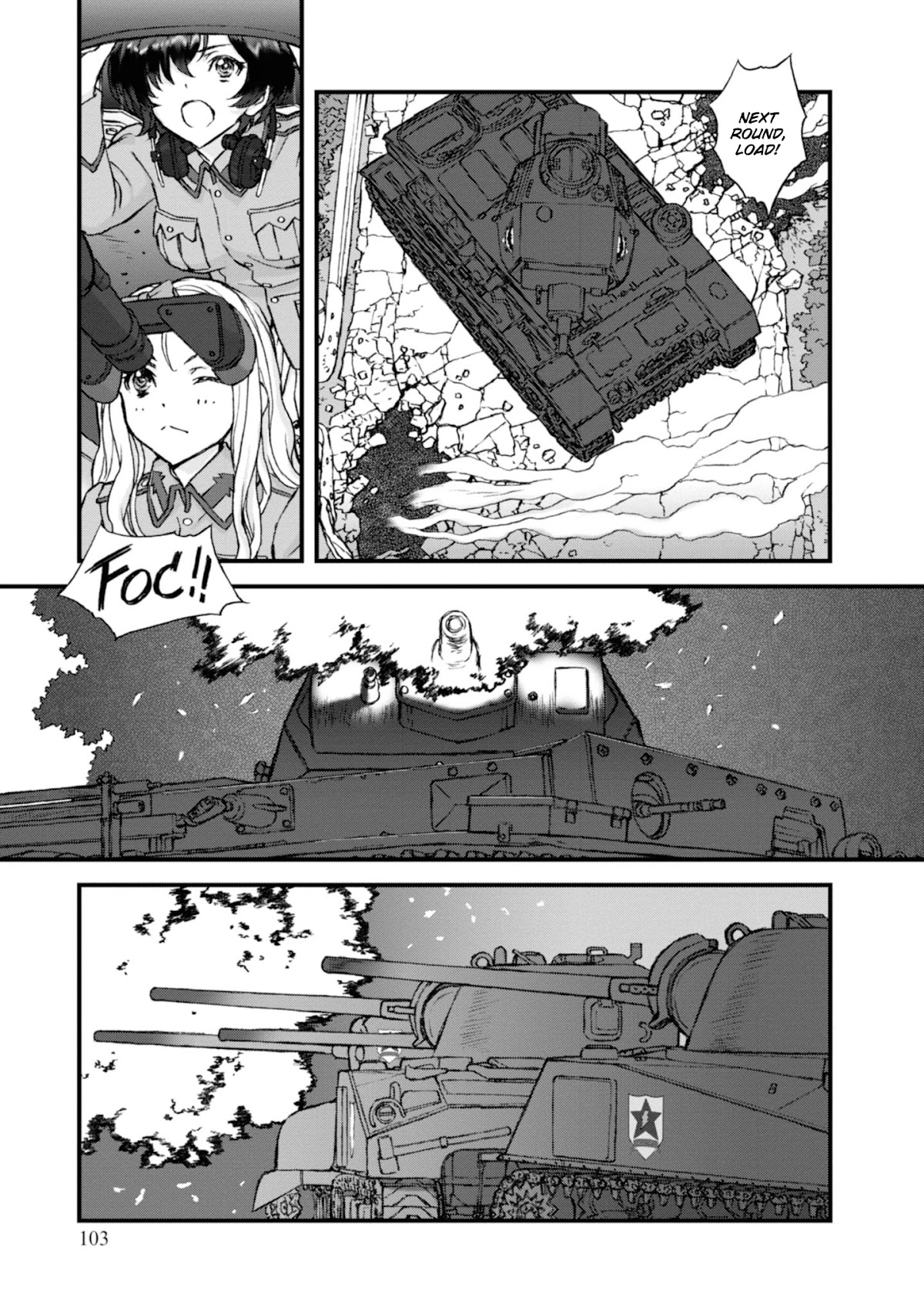 GIRLS und PANZER - The Fir Tree and the Iron-Winged Witch chapter 8 page 10