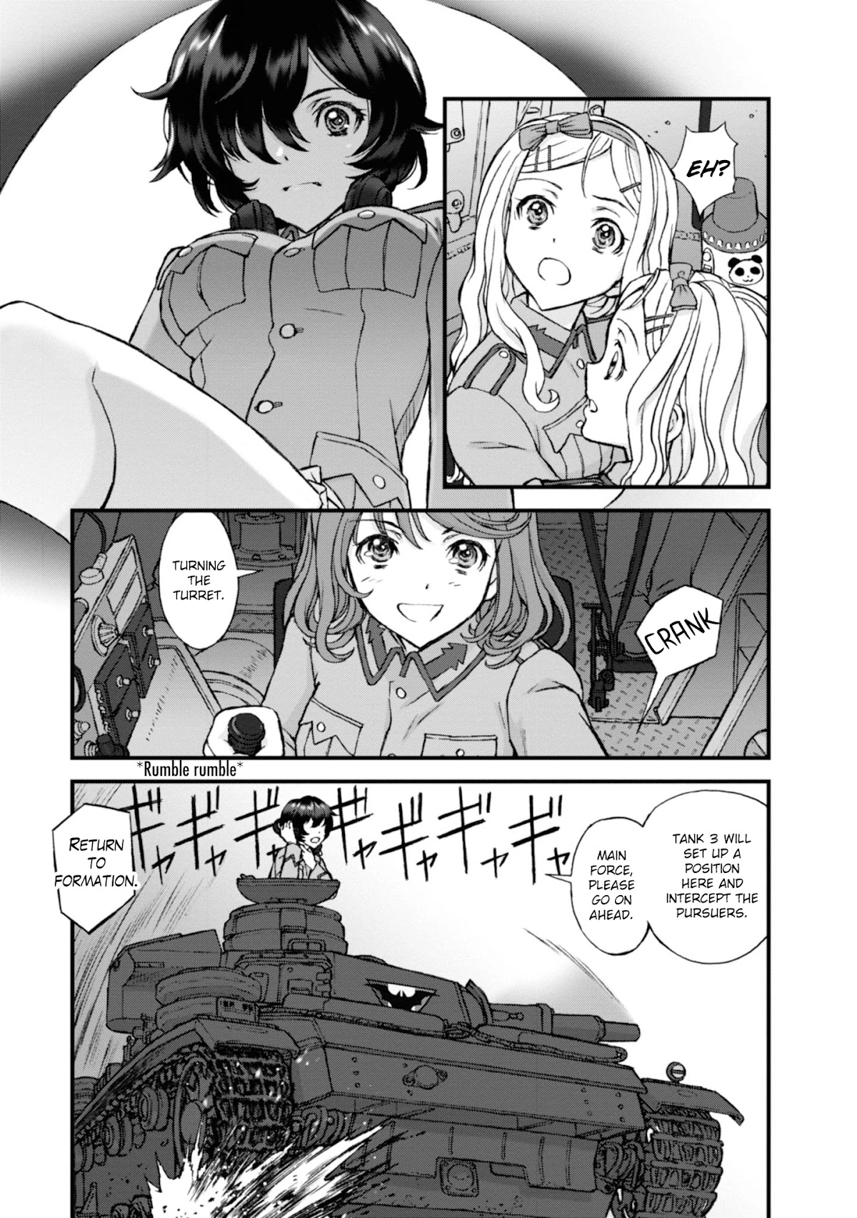 GIRLS und PANZER - The Fir Tree and the Iron-Winged Witch chapter 8 page 4