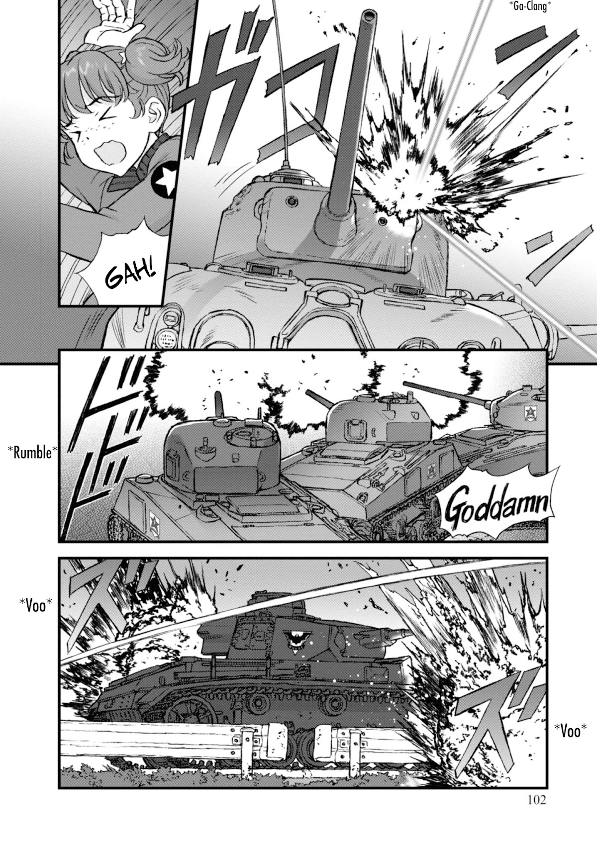 GIRLS und PANZER - The Fir Tree and the Iron-Winged Witch chapter 8 page 9