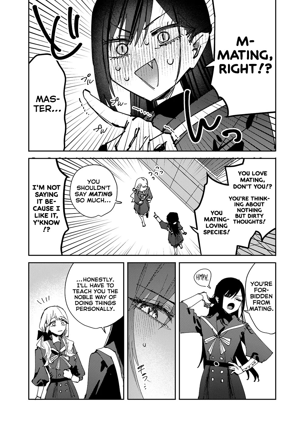 Girls x Vampire chapter 1 page 11