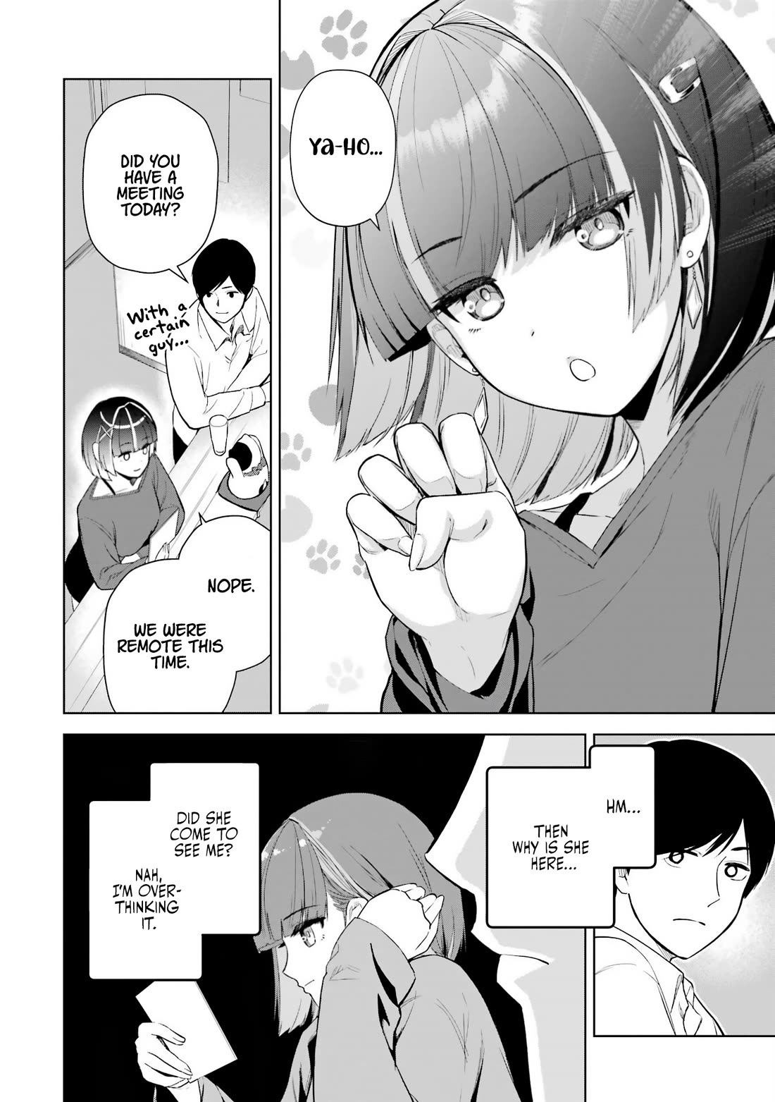 Gloomy Neighbor at the Standing Bar chapter 2 page 4