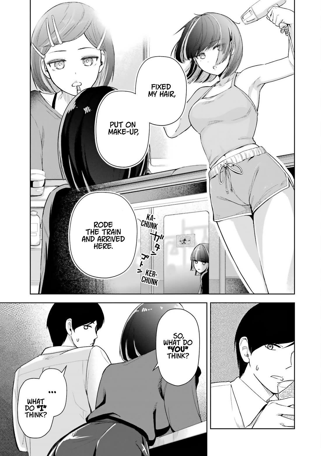 Gloomy Neighbor at the Standing Bar chapter 2 page 7