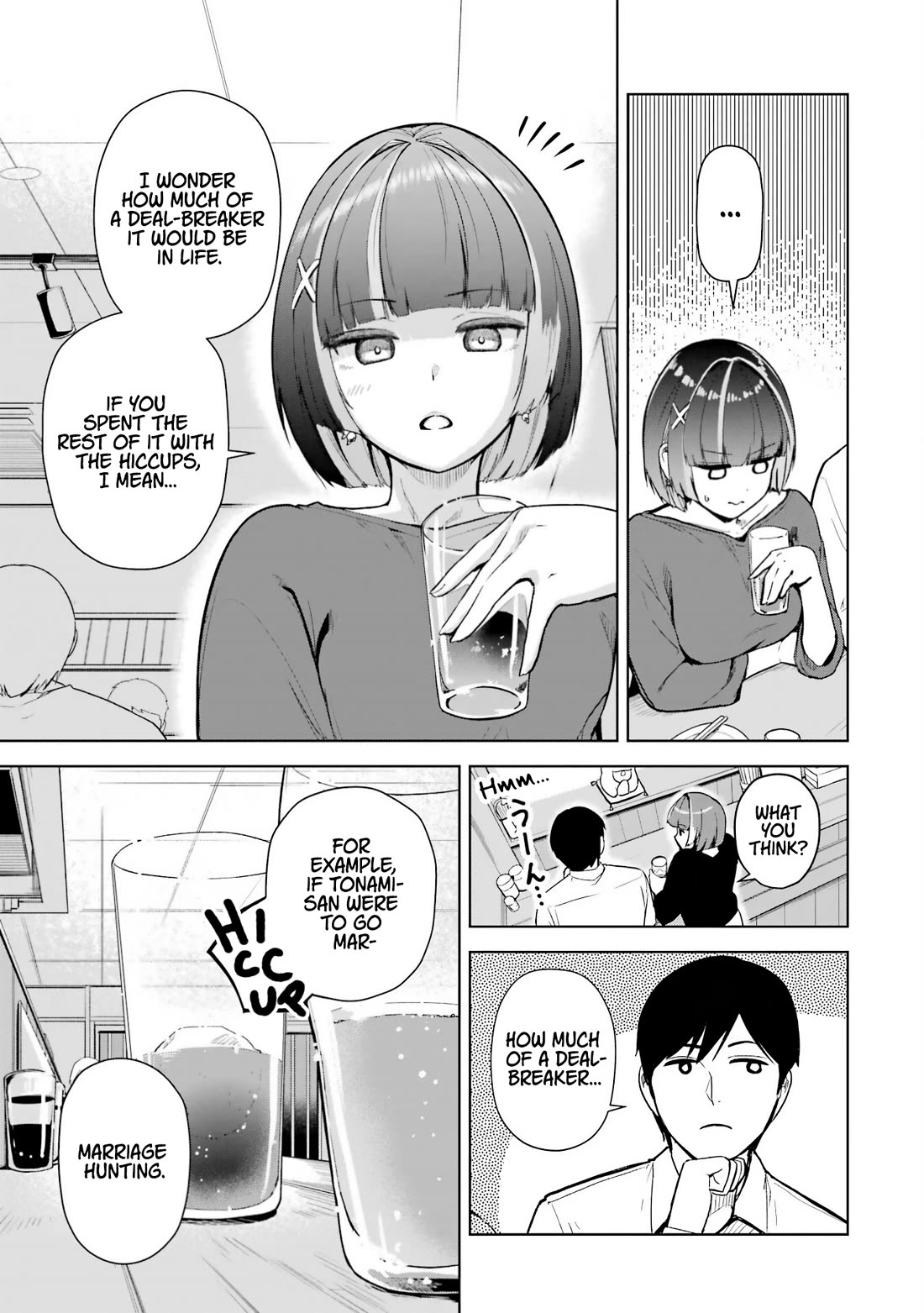 Gloomy Neighbor at the Standing Bar chapter 4 page 5