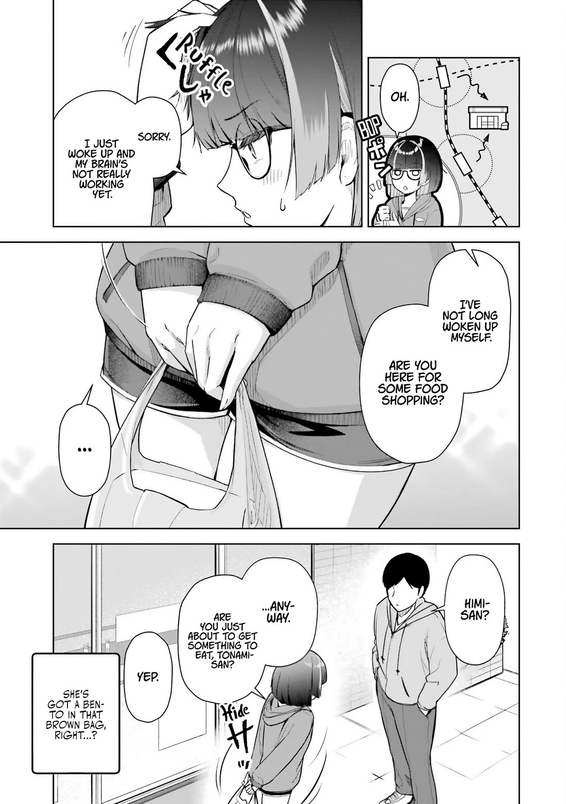 Gloomy Neighbor at the Standing Bar chapter 5 page 5